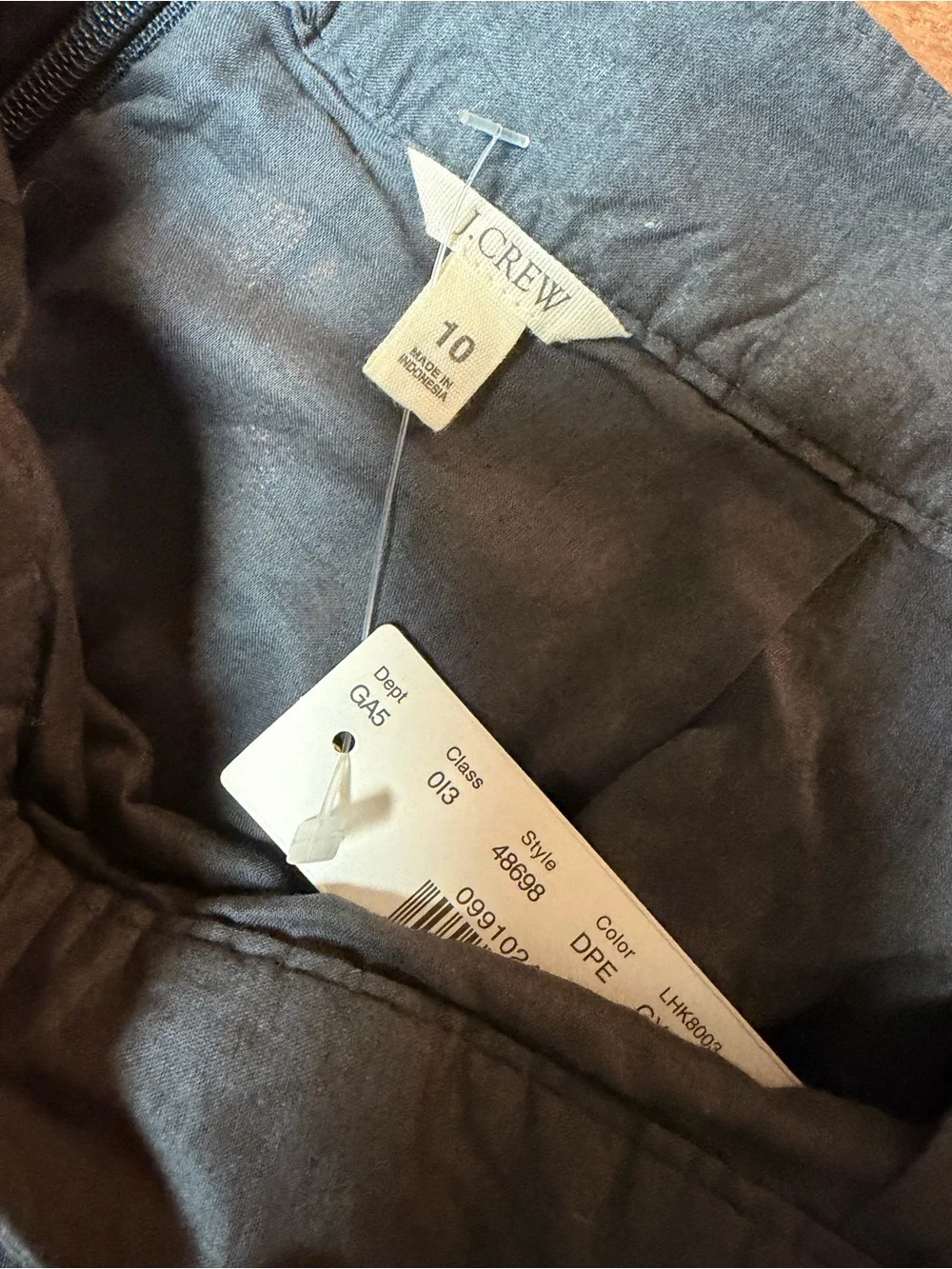 J. Crew Grey Pleated Circle Skirt